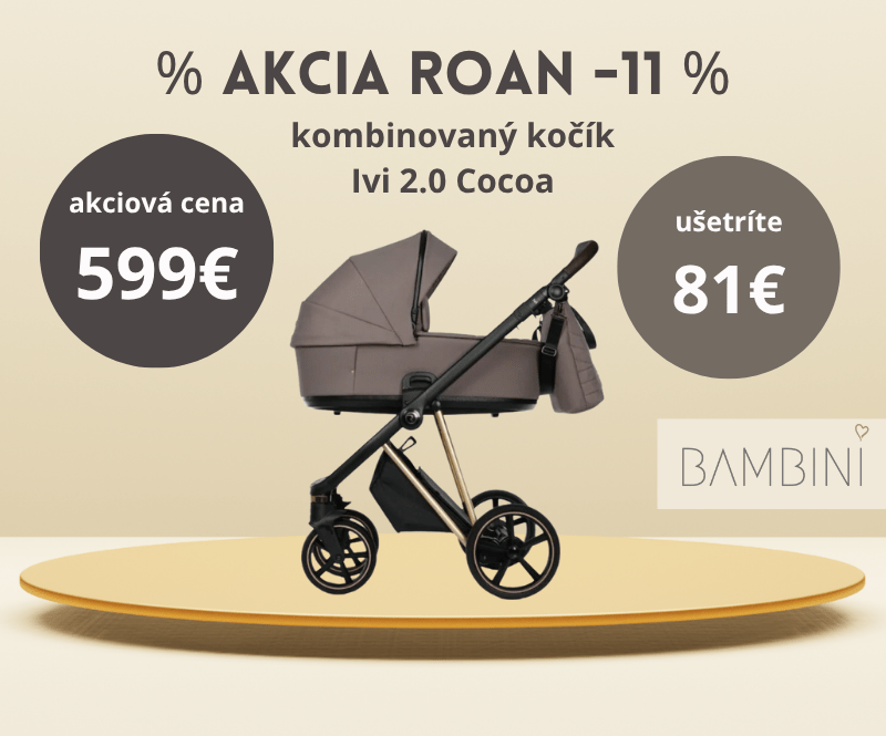Kočík Roan Ivi 2.0 Cocoa Rosegold